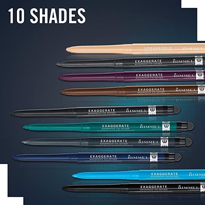 Rimmel London Exaggerate Eye Definer Waterproof 250 - Image 3