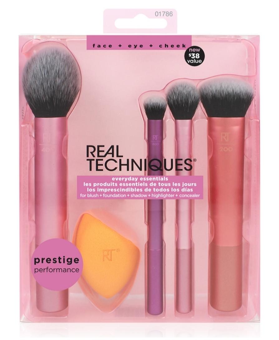 Multi-functional makeup brush, makeup egg + four brushes set, real techniques prestige 01786 brush 400/300/402/200